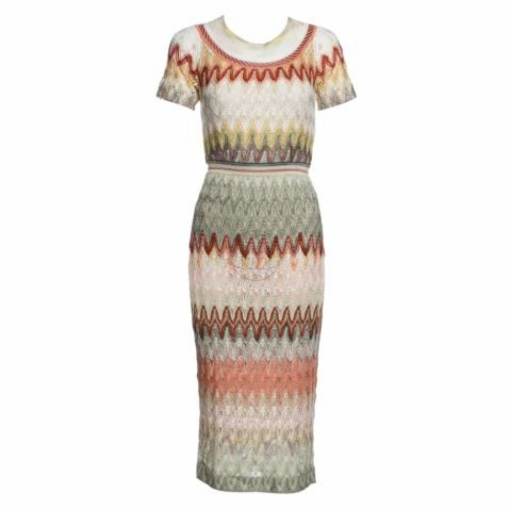 Missoni Knit Dress Size 10(46) In EUC